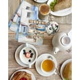 thumbnail image 4 of Nautical Blue Kitchen Dish Towels for Drying Dishes Set of 3, Lighthouse Ocean Sailboat Summer Painting Waffle Weave Microfiber Hand Tea Bathroom Towels Quick Dry & Absorbent Towel 15.7x23.6, 4 of 7