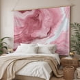 thumbnail image 3 of Pink Marble Tapestry for Bedroom Wall Hanging Tapestry, Summer Ocean Wave Red Ombre Ceiling Backdrop Tapestries Poster Blanket Wall Decor for Teens Room Living Room Dorm 39" x 59", 3 of 8