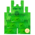 thumbnail image 1 of [Bolsas de plástico para camisetas] UMT Plastar reciclables y compostables, paquete de 100, 1 of 1