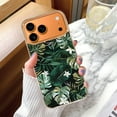 thumbnail image 2 of Case For Apple iPhone Air / 17 Pro / 17 Pro Max Series Case, Slim Thin Transparent Flexible Clear TPU Shockproof Phone Case For iPhone 17 Series, Tropical Pattern, 2 of 6
