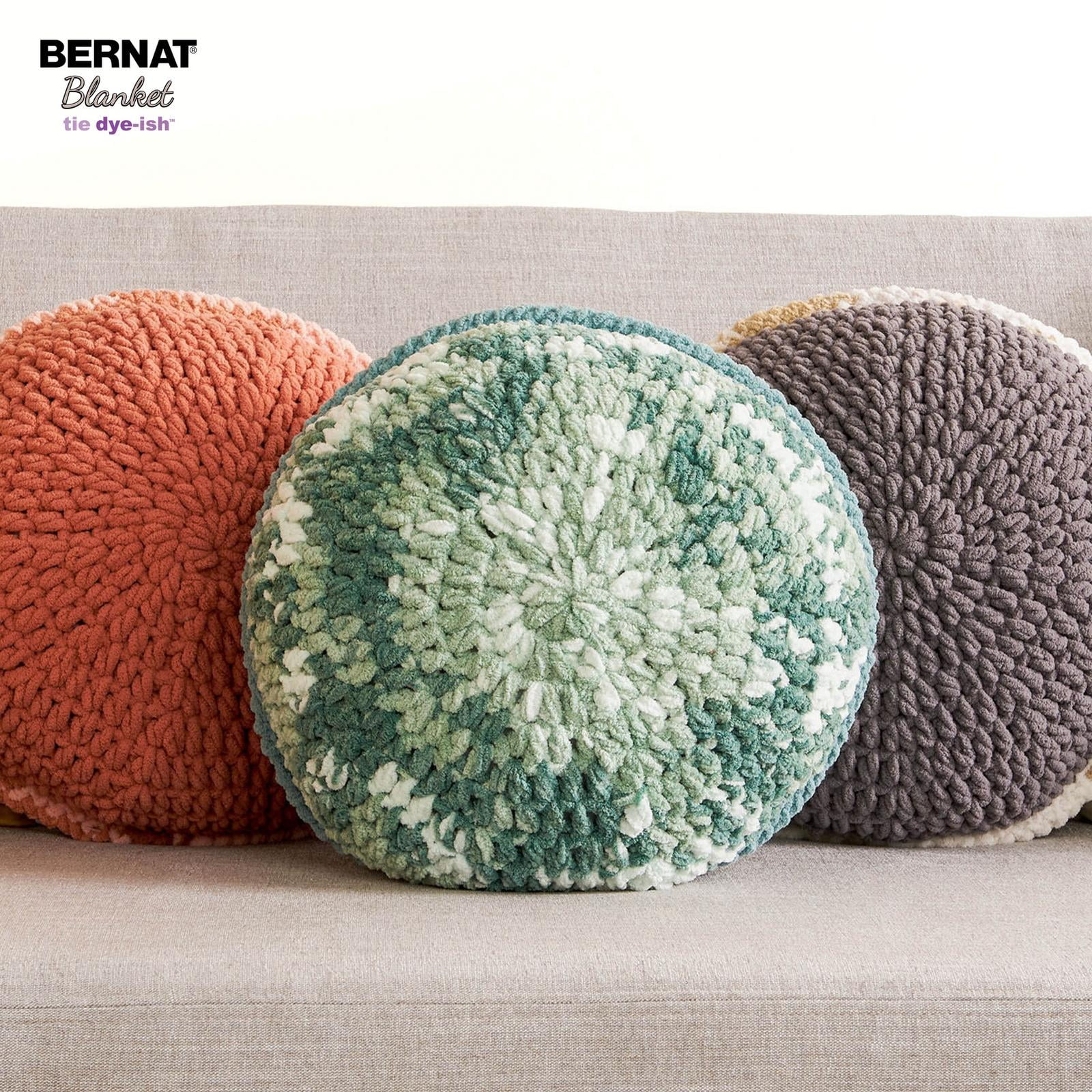 Bernat® Blanket Tie Dye-ish™ Yarn (2 Pack), Polyester #6 Super Bulky, 10.5oz/300g, 220 Yards, Value 2-Pack Blanket Yarn