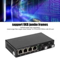 thumbnail image 4 of Fiber Media Converter 10 100 1000Mbps Gigabit Ethernet Switch, 20km Extension, Plug And Play, LED Indicator, 4 of 8