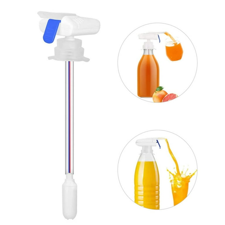 Milk Dispenser For Fridge Gallon,Juice Dispenser,Liquid  Dispenser For Drinks,Juice Pump,Hands-Free,Can Prevent Milk And Beer From  Overflowing,Suitable For Outdoor And Home Kitchens: Iced Beverage Dispensers