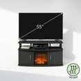 thumbnail image 6 of Furinno Electric Fireplace TV Stand, Entertainment Center for TV up to 55 Inch, 6 of 8