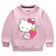 thumbnail image 5 of Hello Kitty estampado de dibujos animados niños más suéter de terciopelo pantalones gruesos cálidos para niños y niñas traje de manga larga de invierno para niños, 5 of 5