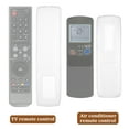 thumbnail image 4 of Miangastore 3 Pcs Remote Control Silicone Covers Transparent Dust Covers Compatible with Television and Air Conditioner, 4 of 8