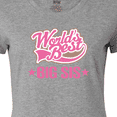 thumbnail image 4 of Inktastic Sister Worlds Best Big Sis Women's T-Shirt, 4 of 5