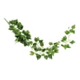 thumbnail image 4 of Guirnalda de vides artificiales de 96 cm con vegetación para bodas, decoración de pared de fondo Eneldo verde, 4 of 9