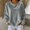 Gray round neck velvet top women a1, variant on thefmos Women's Round Neck Velvet Pullover Top Long Sleeve Solid Color Casual Loose Fit Sweatshirt Trendy Fall Winter Outfit, Green 2XL