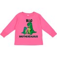 thumbnail image 3 of Inktastic Big Brothersaurus Boys Long Sleeve Toddler T-Shirt, 3 of 5