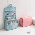 thumbnail image 1 of Simple Waterproof Travel Large Capacity Hook Washing Bag Hand Washing Cosmetics Storage Bag, 1 of 8