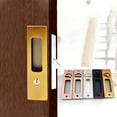 thumbnail image 2 of Invisible Door Lock Balcony Wooden Sliding Door Lock With Key Sliding Door Lock, 2 of 9