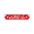 thumbnail image 2 of Uminens Happy Valentine's Day Large Banner - 100x20 Inch | Yard Decorations for Outdoor Party | Valentine's Day Decor, 2 of 8
