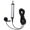 thumbnail image 3 of Mini Portable Wired Electret Condenser Lavalier Clip-on Musical Instrument Mic Microphone for Guitar Sax Trumpet Violin Piano, 3 of 7