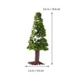 thumbnail image 2 of Trees Department 56 Village Model Woodland Scenics Miniature Dickens Base Christmas 28Mm Tree Figurines Accessories, 2 of 7