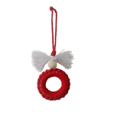 

Veki Christmas Blessing Garland Pendant Christmas Gift Home Decoration Wall Hanging Living Room Simple Home Crafts Beads for Chandelier