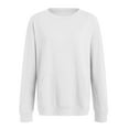 thumbnail image 6 of Dmsael Long Sleeve Women's Long Sleeve Tops Henley Shirts Casual Blouses T Shirts Fall Clothes White,S, 6 of 7