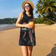 thumbnail image 3 of Disketp Colorful Plant Turtle A para Vestido sin Mangas para Mujeres, Vestidos de Verano para Mujeres, Casual y Holgado para la Playa, 3 of 7