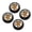 Gold, variant on Nieyigj 4 Pcs RC Drift Tire High Abrasion Resistance Strong Cushioning Easy Installation Aluminum Alloy Toy Tires for 1/28 RC Car Wltoys K969 K989 P929 Kyosho Miniz Minid Miniq (Blue)
