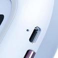 thumbnail image 3 of Ventilador eléctrico sin aspas Ventilador de cuello colgante con pantalla digital de 3 velocidades (morado lila) Tmvgtek Libre de BPA, 3 of 9