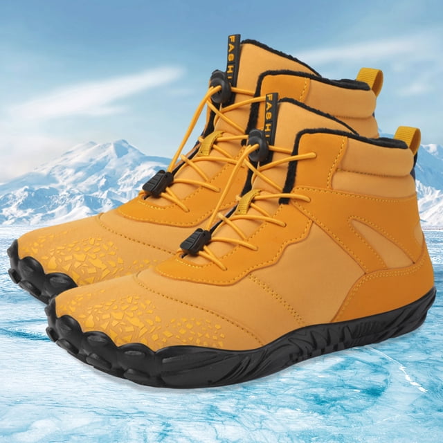 Botas de nieve Botas Zapatos de algodón cálidos Felpa Impermeable Senderismo Cómodo Nieve A prueba de viento (39) Amarillo Likrtyny Tenis De Mujer Tenis De Hombre
