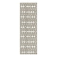 thumbnail image 3 of Unique Loom Outdoor Trellis Collection Area Rug - Cardak (2' x 6' Runner Gray/Ivory), 3 of 7