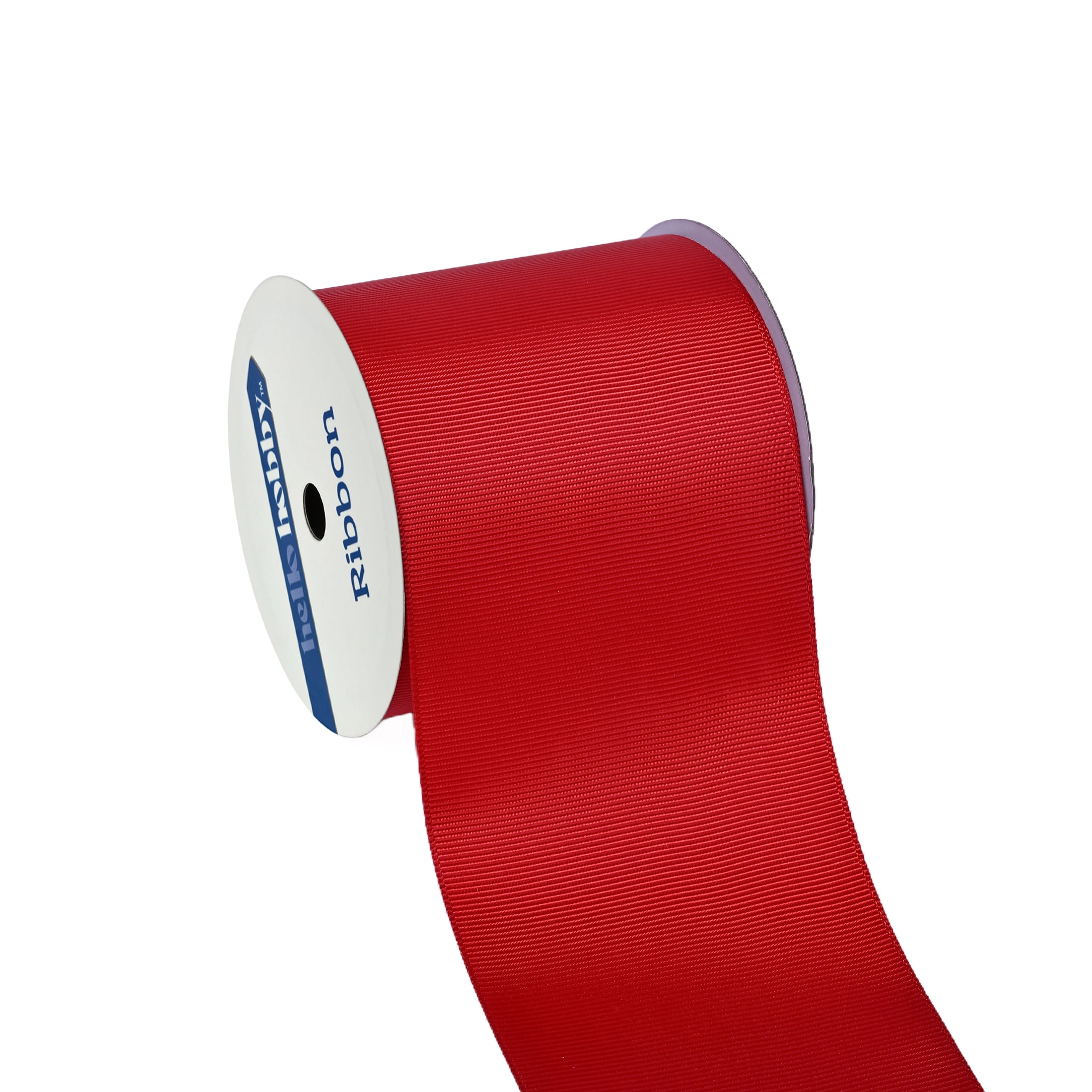 Gwen Studios 3" Red Grosgrain Ribbon, 3 Yards