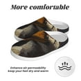 thumbnail image 6 of Yiaed Modern Funny Duck Print Slippers Fuzzy Warm Cozy Slippers Non Slip House Slippers For Indoor Outdoor Slippers House Slippers-13, 6 of 7