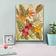 thumbnail image 4 of Epic Graffiti 'Coral Tropical Floral I' by Silvia Vassileva, Canvas Wall Art, 12"x16", 4 of 8