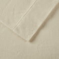 thumbnail image 4 of Comfort Classics Micro Fleece 4-Piece Khaki Sheet Set, Queen, 4 of 7