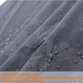thumbnail image 5 of Housse de Protection Imperméable Oxford pour Table de Ping-Pong Extérieure - Résistant aux Intempéries - Noir et Blanc (165 x 70 x 185 cm), 5 of 5