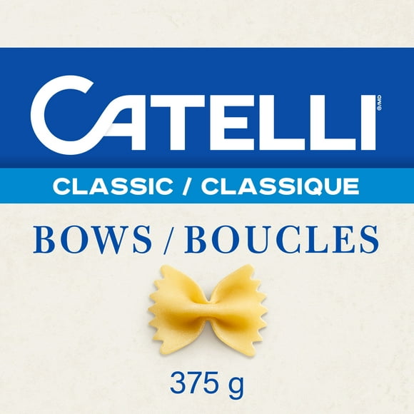 Catelli Classic Medium Bows Pasta, 375g, 375 g