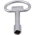 thumbnail image 1 of Universal Key for Key Lock Panel, Square Socket, Triangle, Cabinet, Electrical Train, Electrical Box (L, Square), 1 of 2