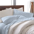 thumbnail image 2 of Ella Jayne Luxury Sateen 500 Thread Count Cotton Ocean Blue Sheet Set, Queen (4 Pieces), 2 of 6