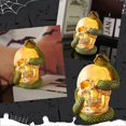 thumbnail image 2 of Snake in a skull Ornament Halloween Resin Ornament Decoration Halloween Ornament Decoration Home Decor, 2 of 3