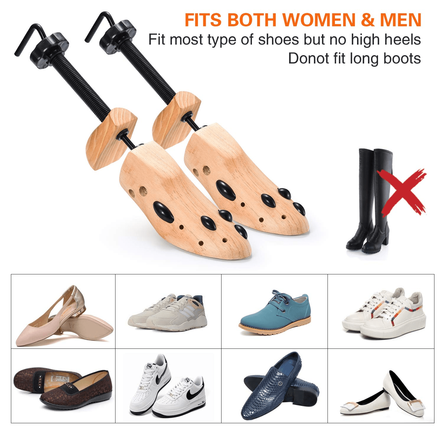 SHOE STRETCHER Tree x 1 Womens Ladies Lengthen AND Widen! Bunion Mens Gents 