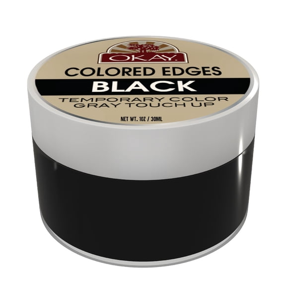 OKAY Black Colored Edges - 1 oz / 30 ml