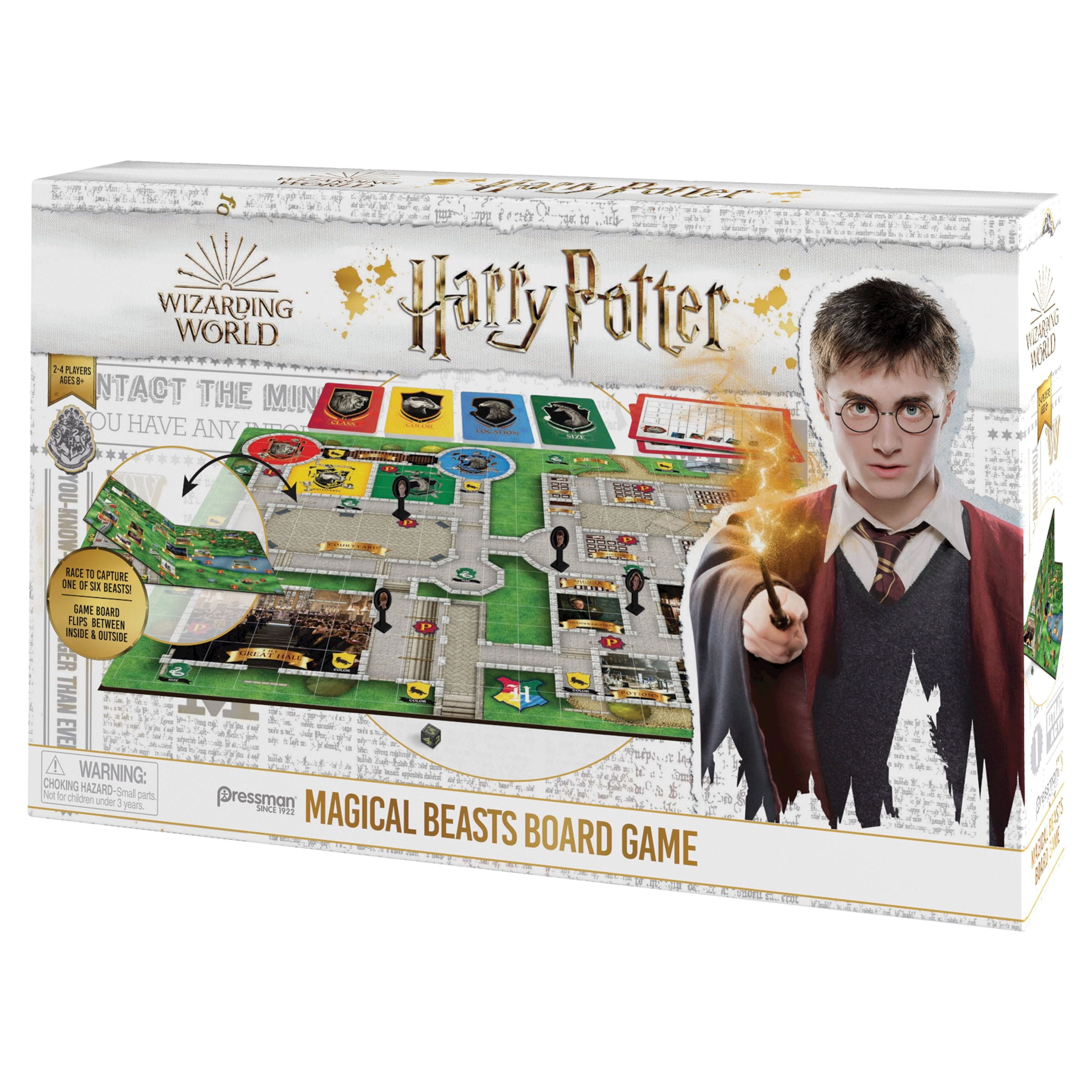 Pressman Toys - Harry Potter Magical Beasts Board Game for Kids & Families