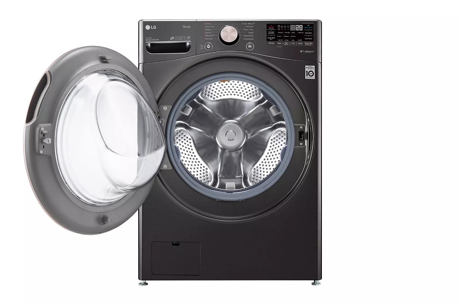 LG WM4000HBA 4.5 Cu. Ft. Ultra Large Capacity Smart Wi-Fi Enabled Front Load Washer with Turbowash - image 4 of 5