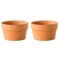 thumbnail image 1 of PENGXIANG 2Pcs Cactus Plant Containers Garden Bonsai Terracotta Pots with Drainage Hole, 1 of 6