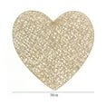 thumbnail image 5 of Joernso Hollow Heat Resistant Placemat Heart shaped Table Mat Anti Scalding Wear Resistant Material Mat for Home Dining Wedding Decoration, 5 of 7