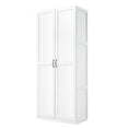 thumbnail image 5 of Manhattan Comfort Hopkins Storage Closet 3.0 from Engineered Wood in White, 5 of 8