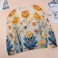 thumbnail image 6 of Sweatshirt For Womens Crewneck Watercolor Wildflowers Hoodies Teen Girls Cute, 6 of 7