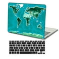 thumbnail image 3 of KSK KAISHEK Compatible with Newest MacBook Pro 13" Case 2016-2021 2022 2023 Rel. Model A1706&A1708&A1989&A2159&A2251&A2289&A2338 M1, Plastic Hard Case + Black Keyboard Cover, Geography 72, 3 of 5