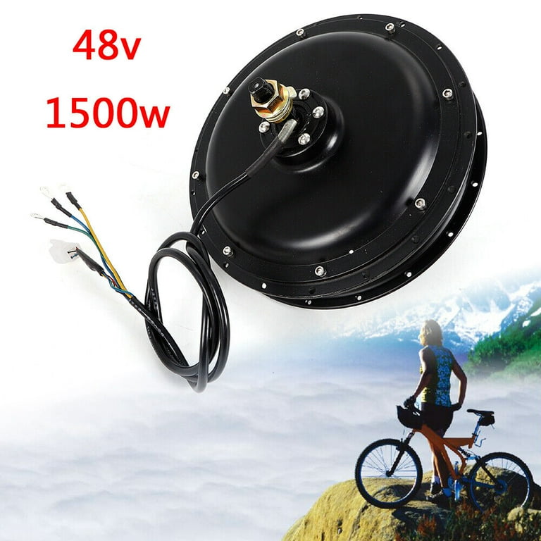 Electric Bike Brushless Gear Hub Motor Rear Wheel E-Bike