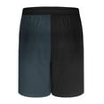 thumbnail image 6 of FRSASU Men's 2 in 1 Running Shorts 5 Inch Gym Athletic Color Block Workout Shorts for Men Quick Dry Active Training Shorts with Pockets Navy, 6 of 9