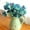 Blue, variant on 10pcs Green Artificial Poppy Fake Flowers ,13" PU Silk Poppy Flowers for Mother's Day Easter Memorial Day Veterans Day Home Kitchen Wedding Table Centerpiece Decor