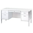 thumbnail image 2 of 600 Series Teachers Double Pedestal Desk, 2 of 5