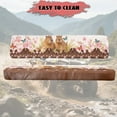 thumbnail image 3 of FKELYI Cherry Flower Capybara Butterfly Print Anti-Dust Mule Bench Seat Cover Backrest Cover UTV ATV Accessories Waterproof Powersports Seats Covers UTV Interior Decor, 3 of 7