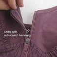 thumbnail image 6 of Senorata - Uplacy Front Zip Seamless Bra Supporting for Women, Midmera Uplacy Bras, Breathable and Comfortable, 6 of 8